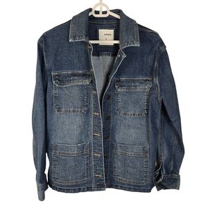 Sonona Denim Jacket with Pockets Women's Size Small